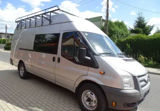 Ford Transit MAX JUMBO-L4 H3 ,klima ,kamera ,tempomat 6 osób BRYGADÓWKA ! — zdjęcie 2
