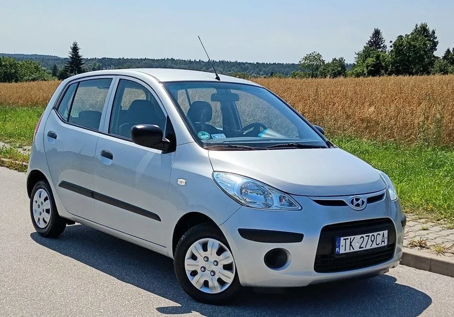 Hyundai i10_Benzynka_Sprawna Klimatyzacja_160 tyś. Przebiegu_Bez Rdzy_Zadbany