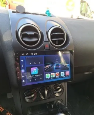 Nissan Qashqai J10 – Radio Android 15 9” CarPlay Android Auto 1GB/16GB GPS Nawigacja Stacja Multimedialna WiFi… — zdjęcie 2