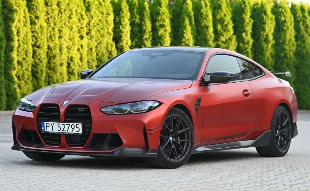 BMW M4 Competition Frozen Orange | Carbon | Harman/Kardon | Remus | Salon PL | FV23
