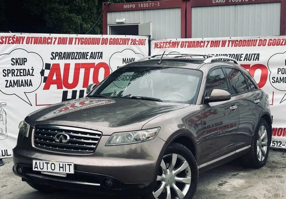 Infiniti FX35 3.5LPG // Solidna // Nowoczesna // Automat // Zamiana